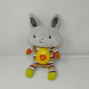 Fisher Price SWEET SOUNDS BUNNY Rabbit Music Light Up Soother Plush Toy